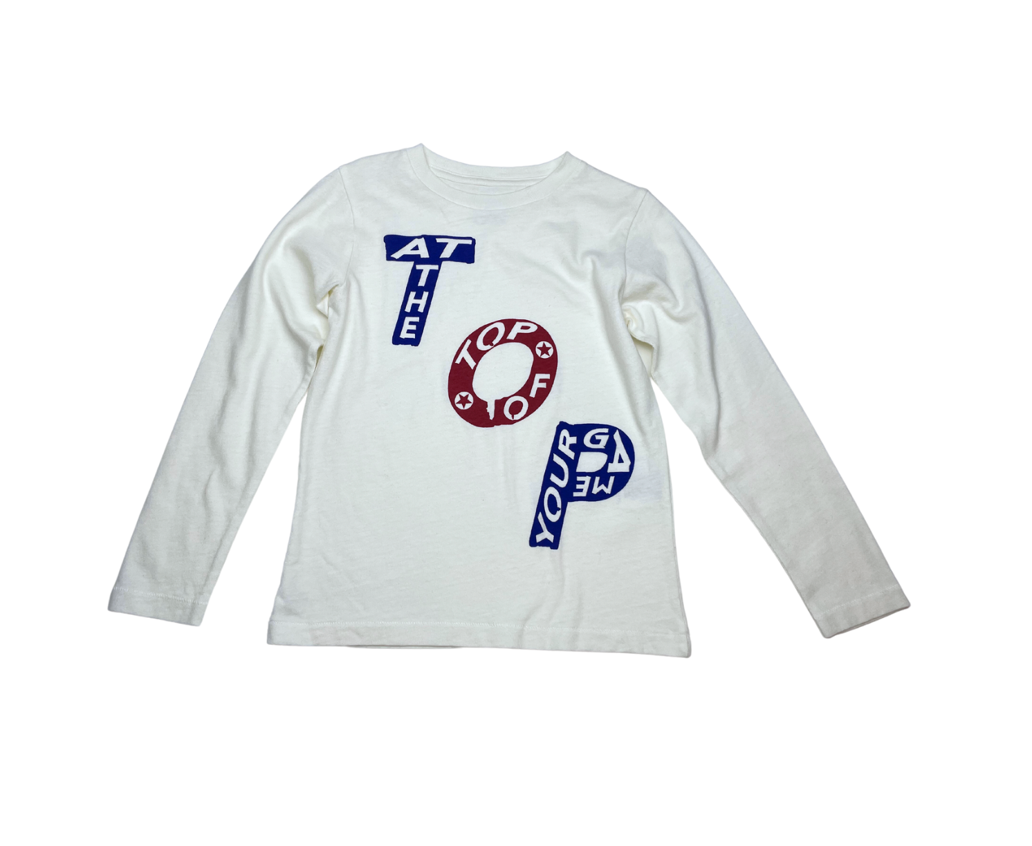 BELLEROSE - T-shirt blanc "top" - 6 ans