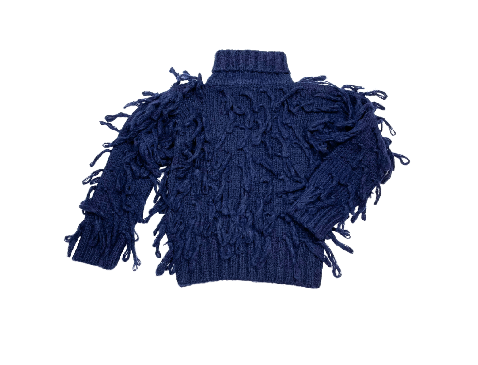 BAKKER - Pull bleu marine en laine - 4 ans
