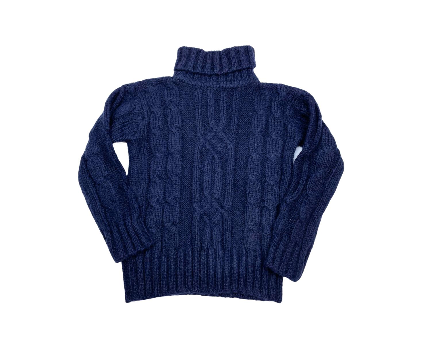 BAKKER - Pull bleu marine en laine - 6 ans