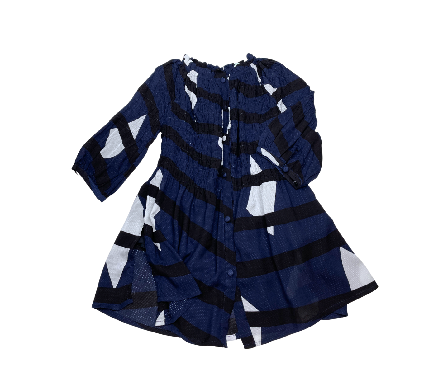 BAKKER - Robe bleue marine - 4 ans