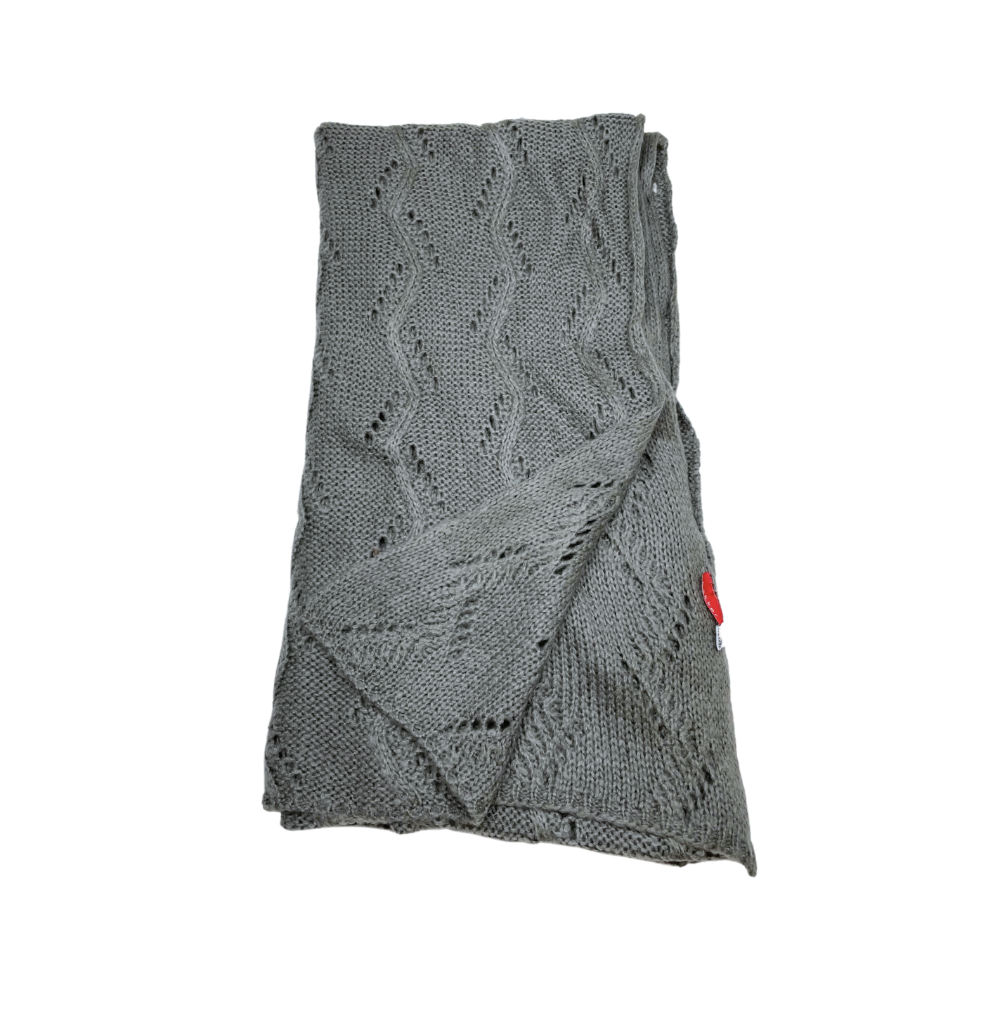 BAKKER - Echarpe grise en laine - Taille unique