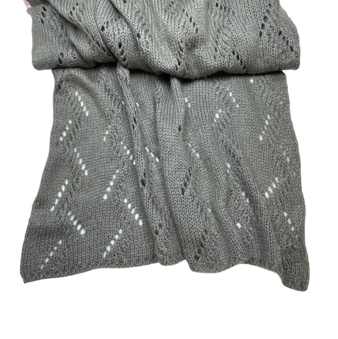 BAKKER - Echarpe grise en laine - Taille unique