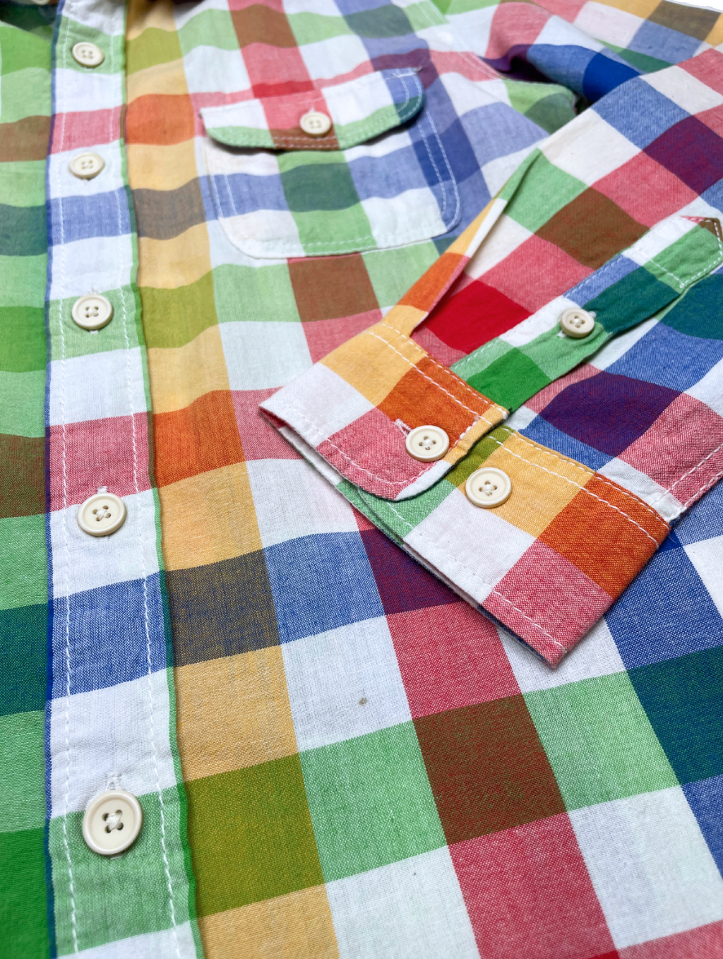 AO76 - Checked shirt - 10 years