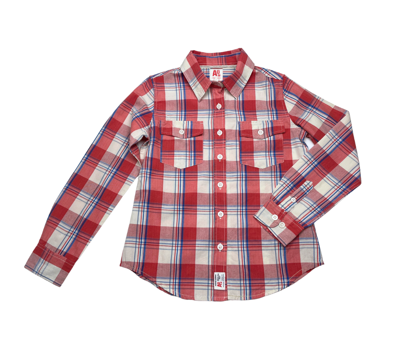 AO67 - Kariertes Hemd - 8 Jahre