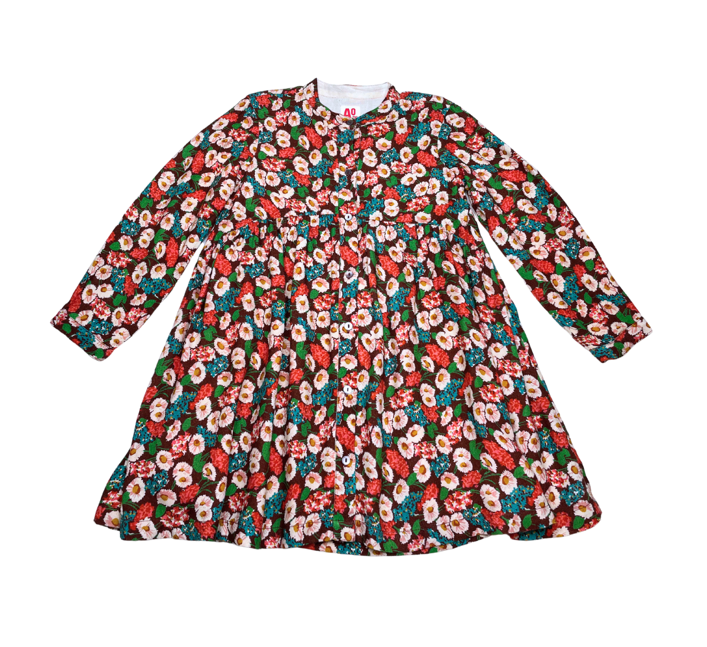 AO76 - Robe à fleurs - 6 ans