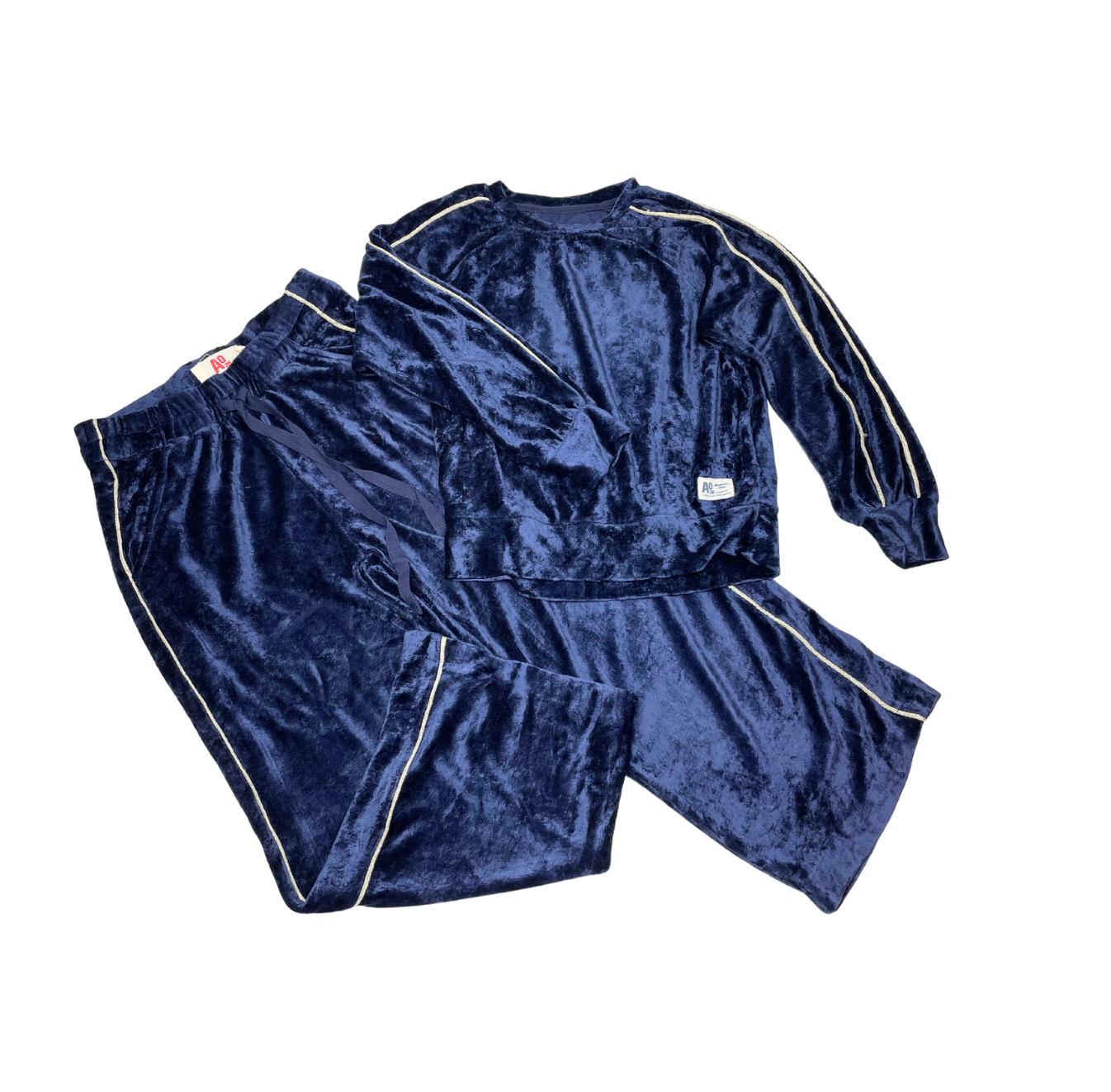 AO76 - Ensemble de pyjama en velours - 6 ans