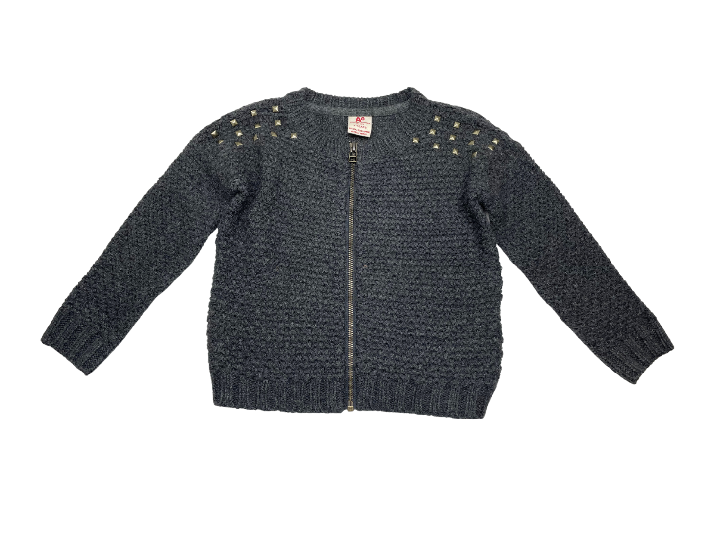 AO76 - Gilet gris à clous - 4 ans