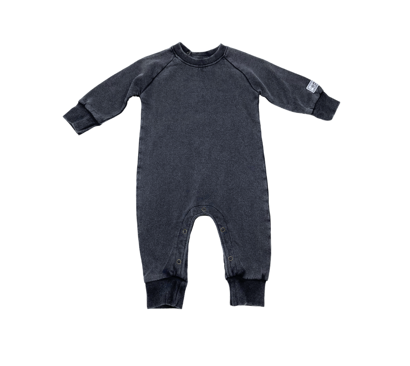 I DIG DENIM - Body gris foncé - 3 mois