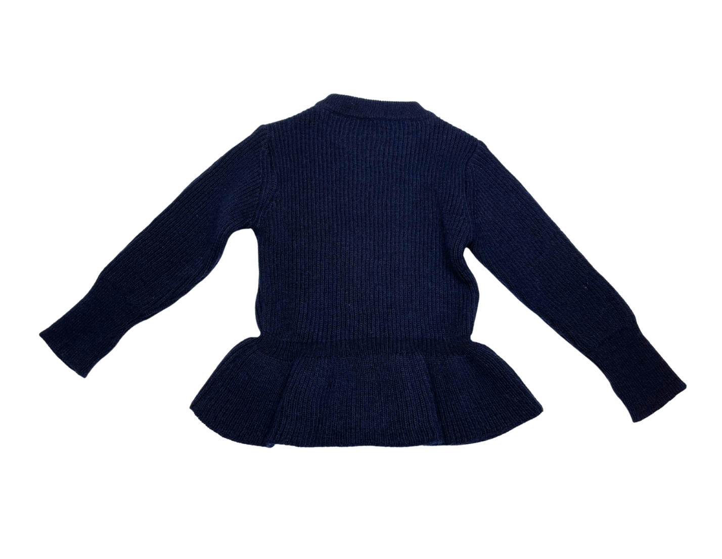 FINGER IN THE NOSE - Marineblauer Wollpullover - 4/5 Jahre