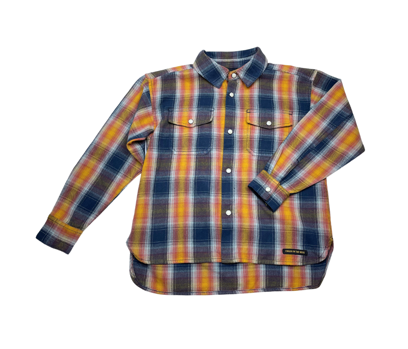 FINGER IN THE NOSE - Kariertes Hemd - 6/7 Jahre