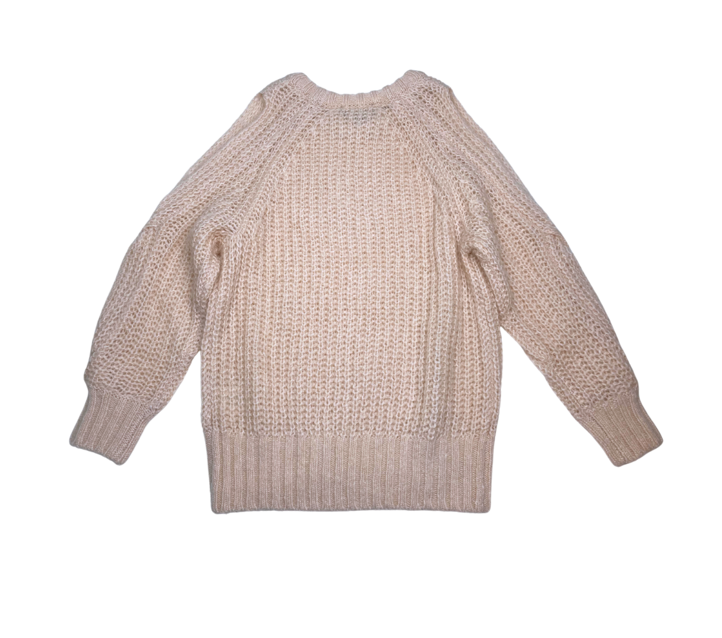 LITTLE REMIX - Wool sweater with hole on the shoulders - 12 years