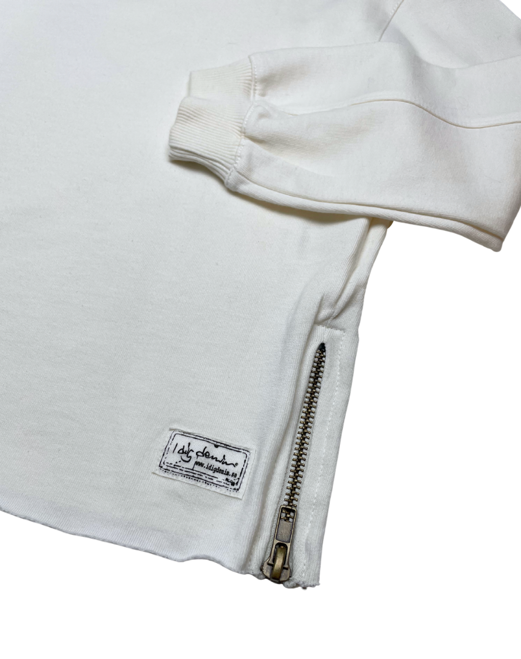 I DIG DENIM - Pull blanc zippé - 5/6 ans