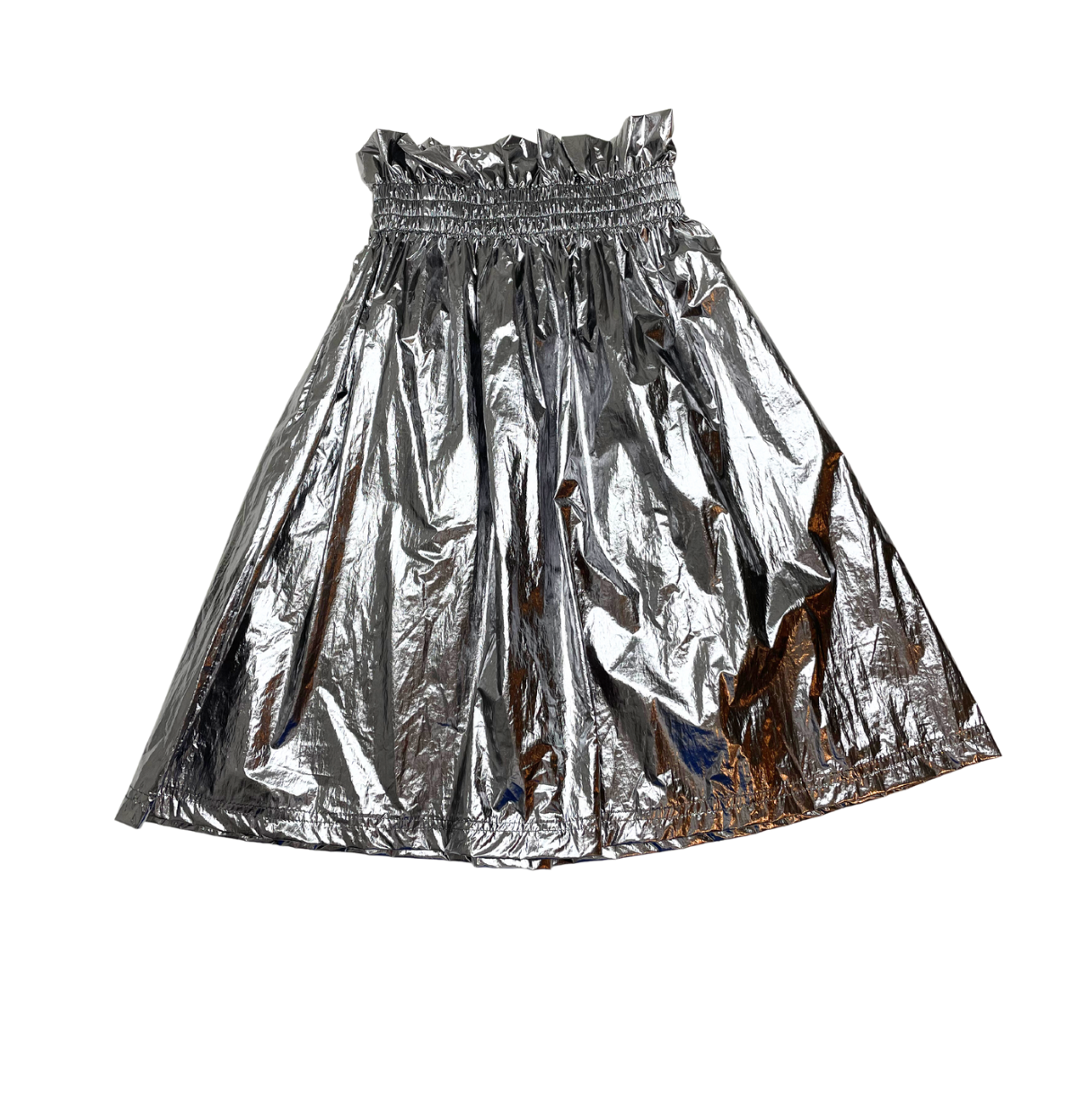 FINGER IN THE NOSE - Silberner Rock mit Metallic-Effekt - 10/11 Jahre