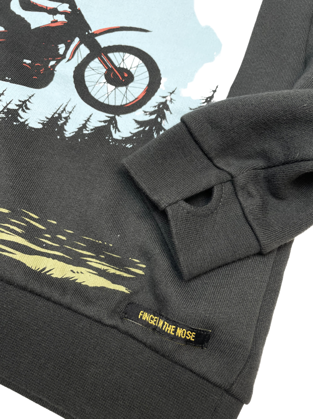 FINGER IN THE NOSE - Sweat gris - 2/3 ans