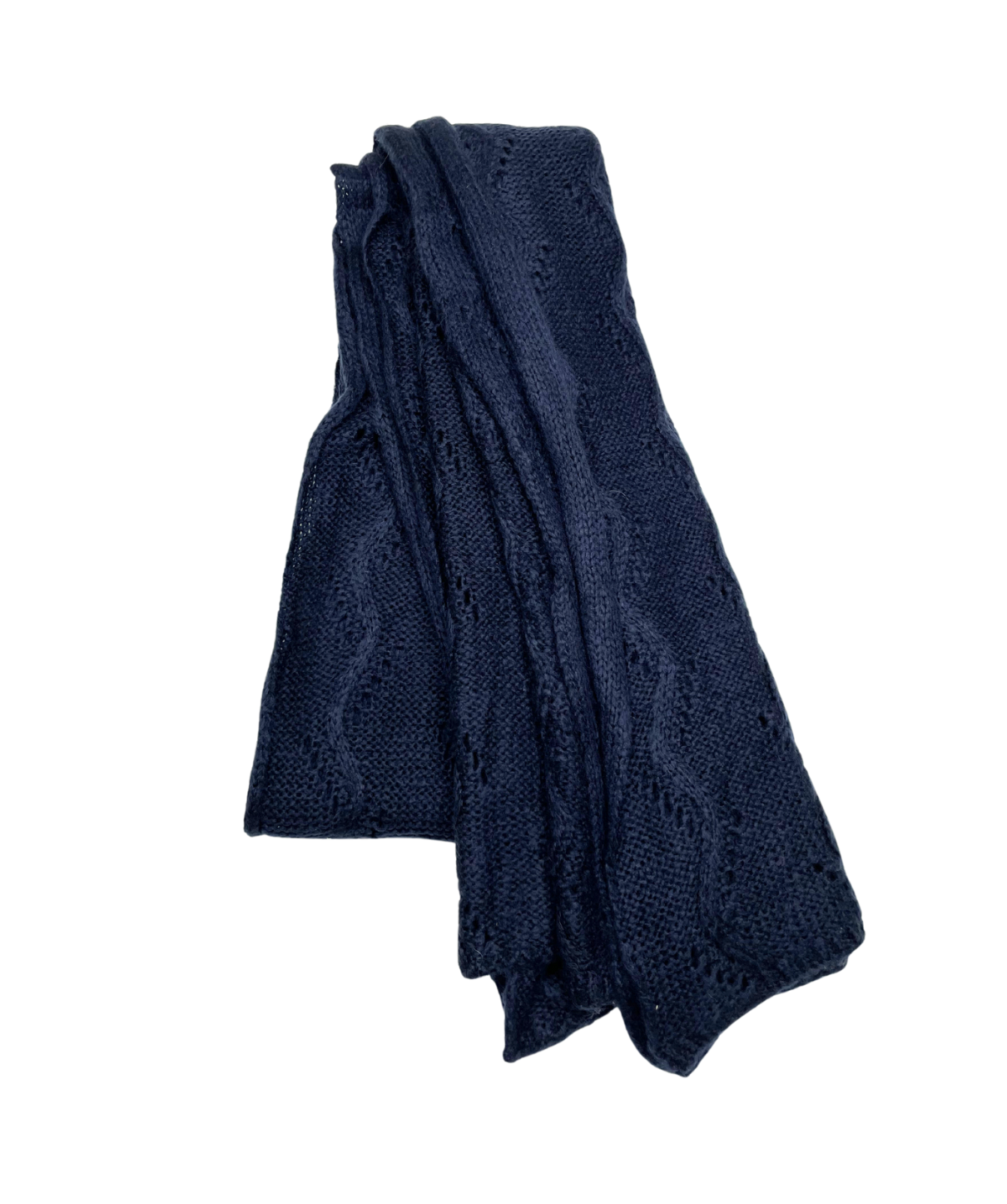 BAKKER - Echarpe bleu en laine - Taille unique