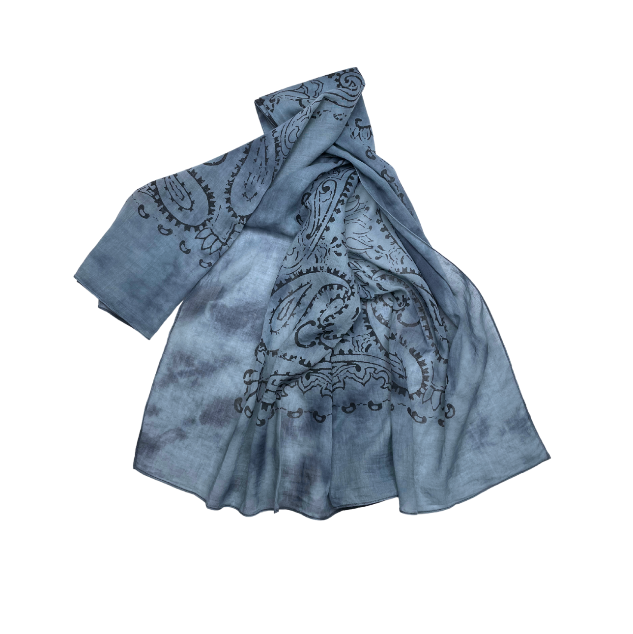 SWILDENS - Foulard bleu - Taille unique