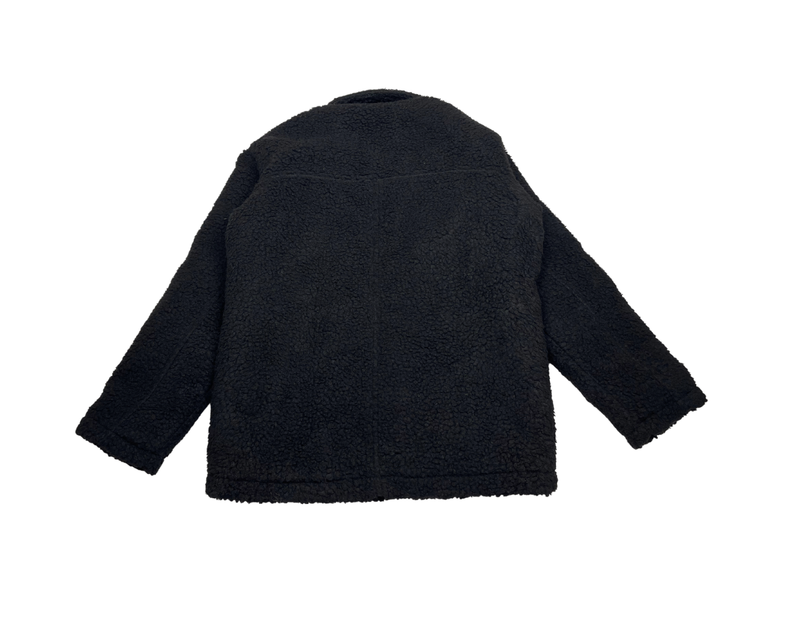 FINGER IN THE NOSE - Schwarze Pelzjacke - 8/9 Jahre