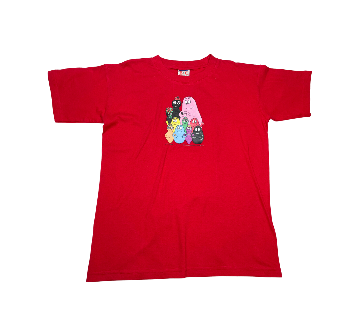 VINTAGE - Barbapapa rotes T-Shirt - 9/11 Jahre