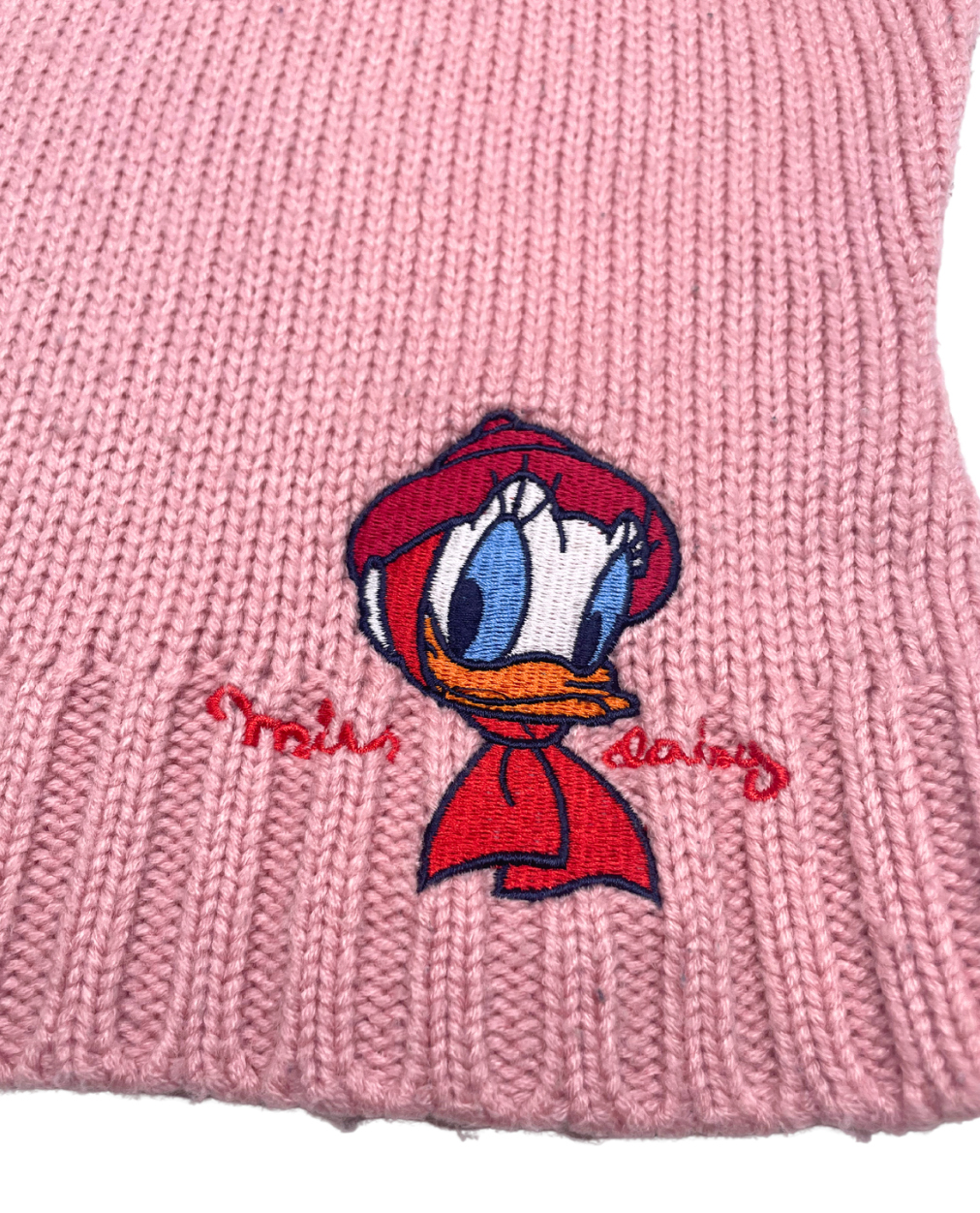 VINTAGE - Daisy pink sleeveless sweater - 6 years