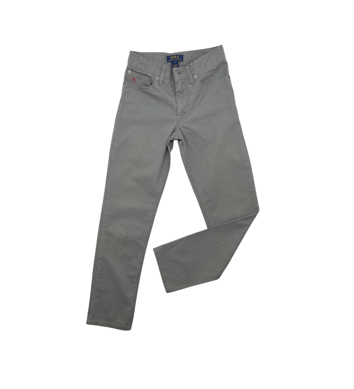 RALPH LAUREN - Pantalon gris - 8 ans