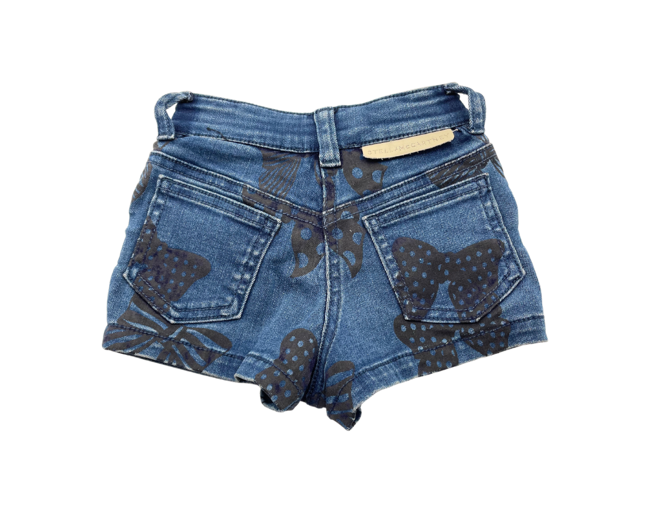 STELLA MCCARTNEY – Butterfly-Jeansshorts – 2 Jahre