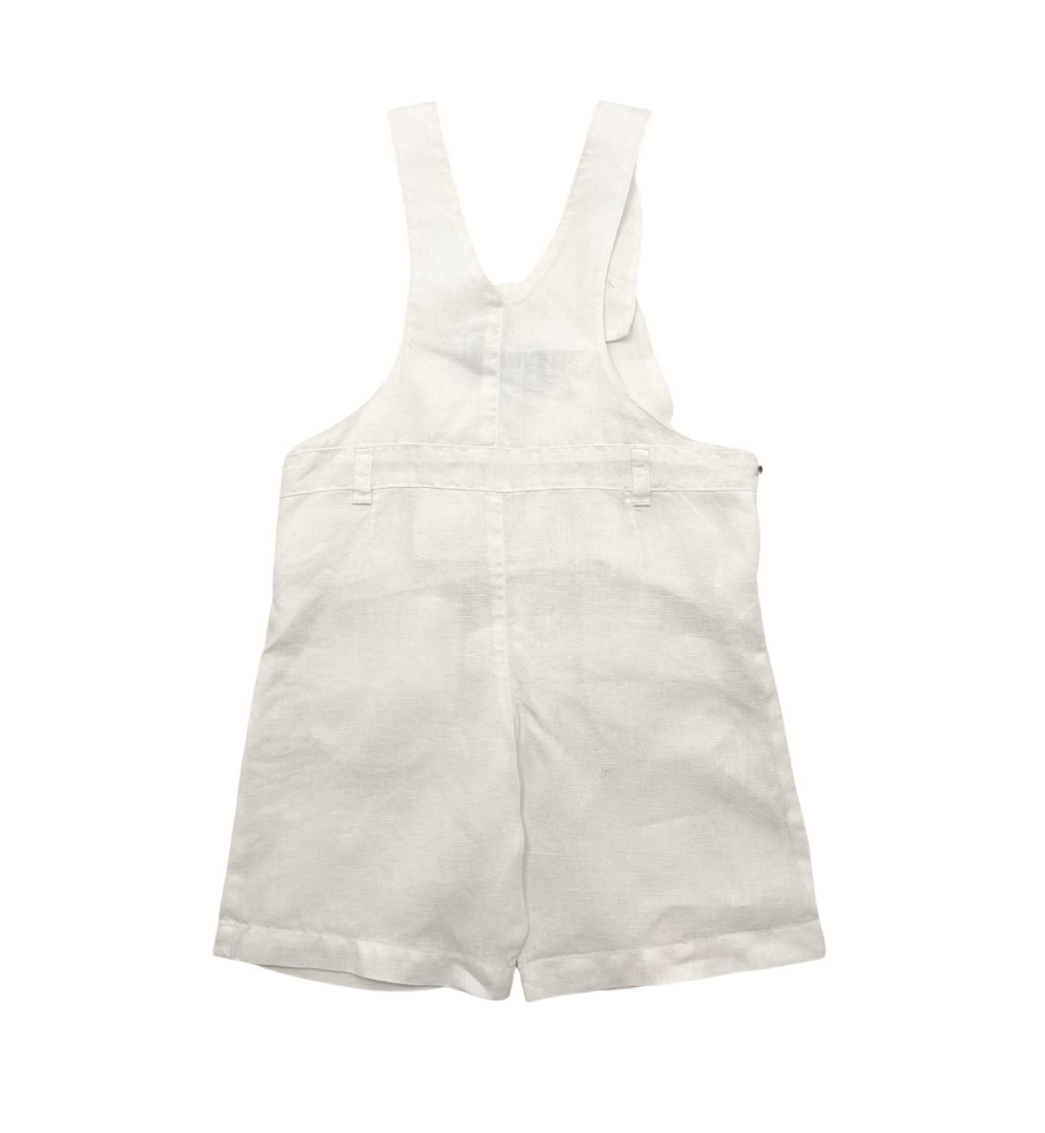 TARTINE & CHOCOLAT - Weiße Latzhose in Leinenoptik - 2 Jahre