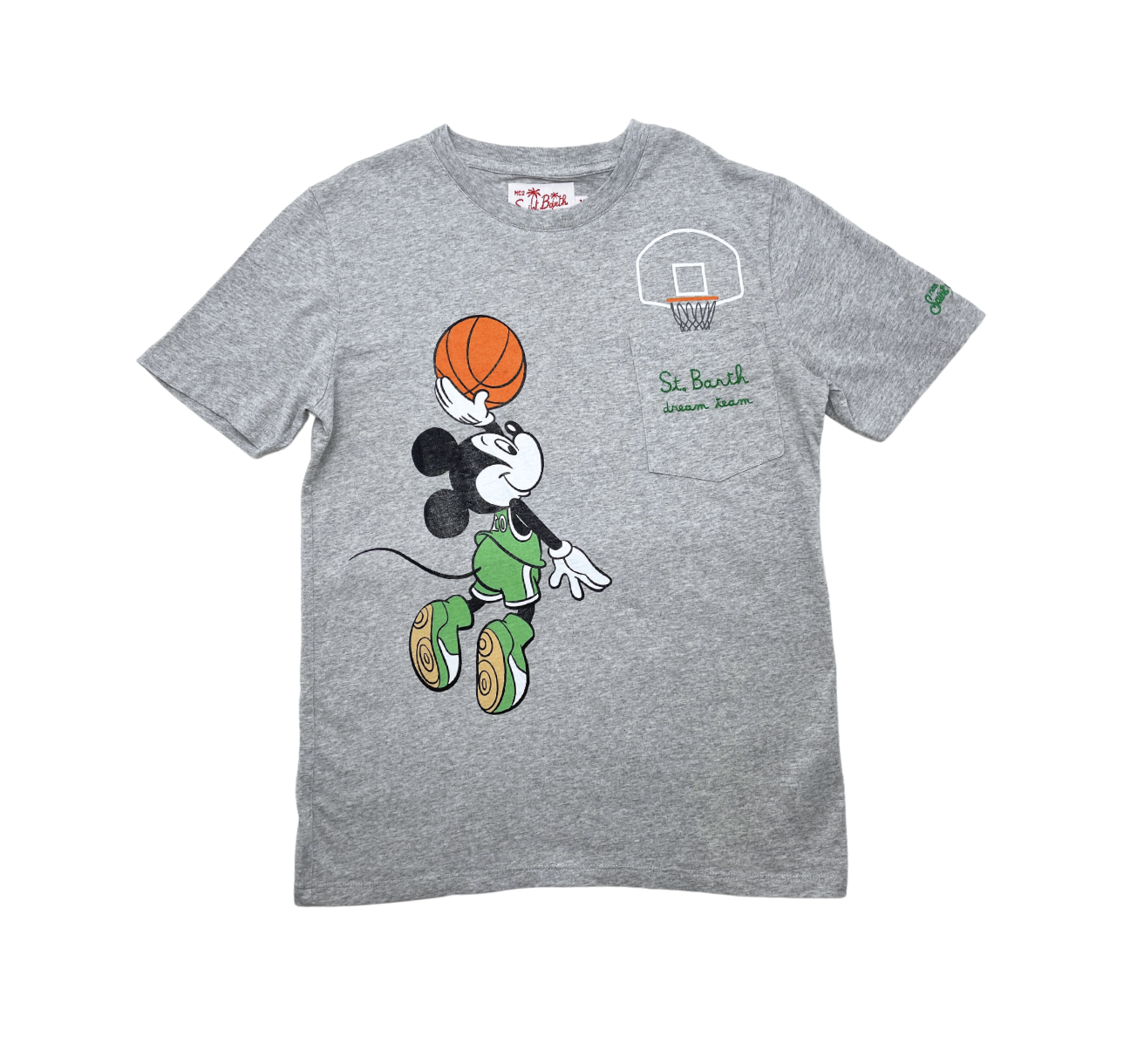 MC2 SAINT BARTH – Graues Mickey-T-Shirt – 12 Jahre