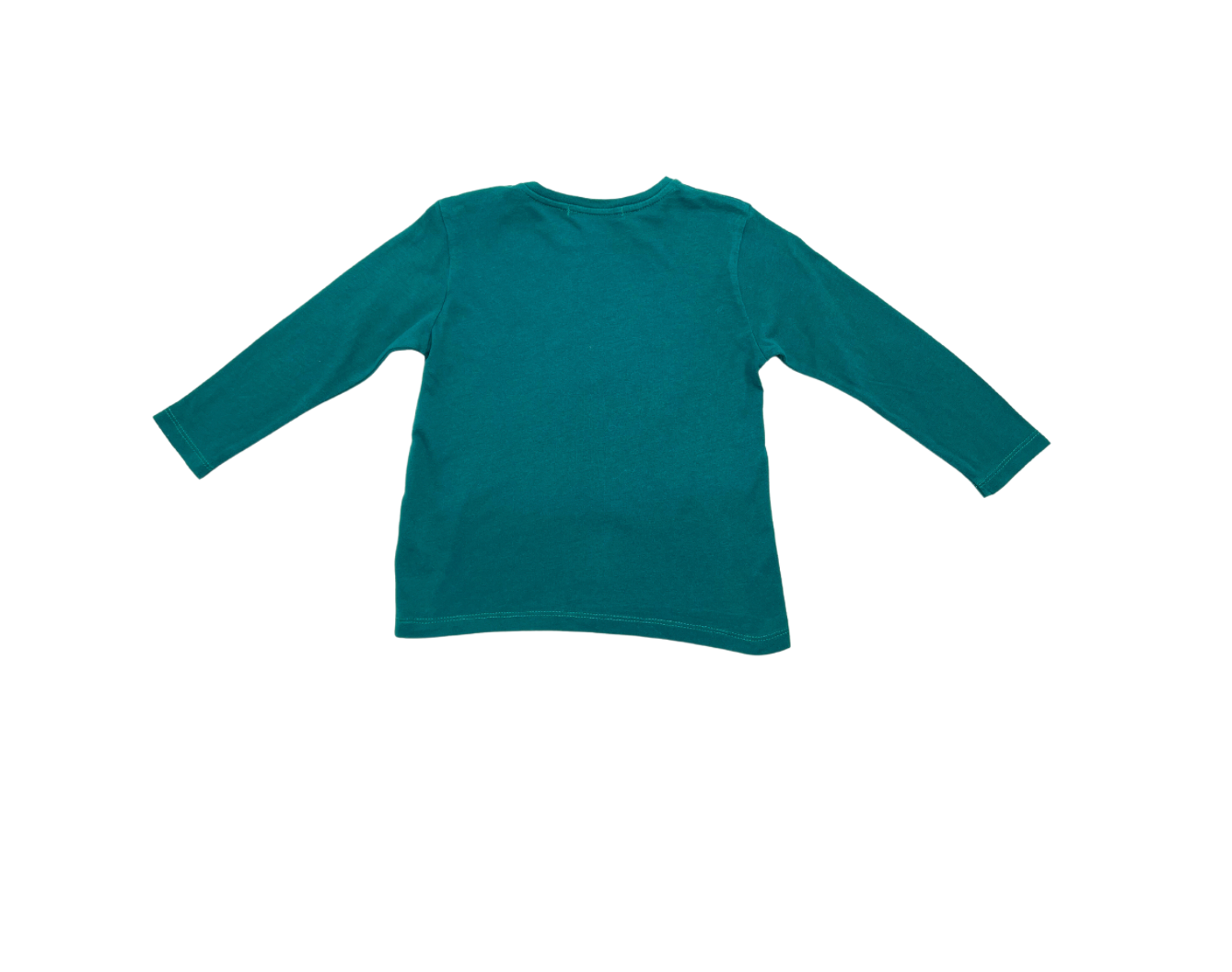 BONPOINT - T-shirt vert "fly into the air..." - 18 mois