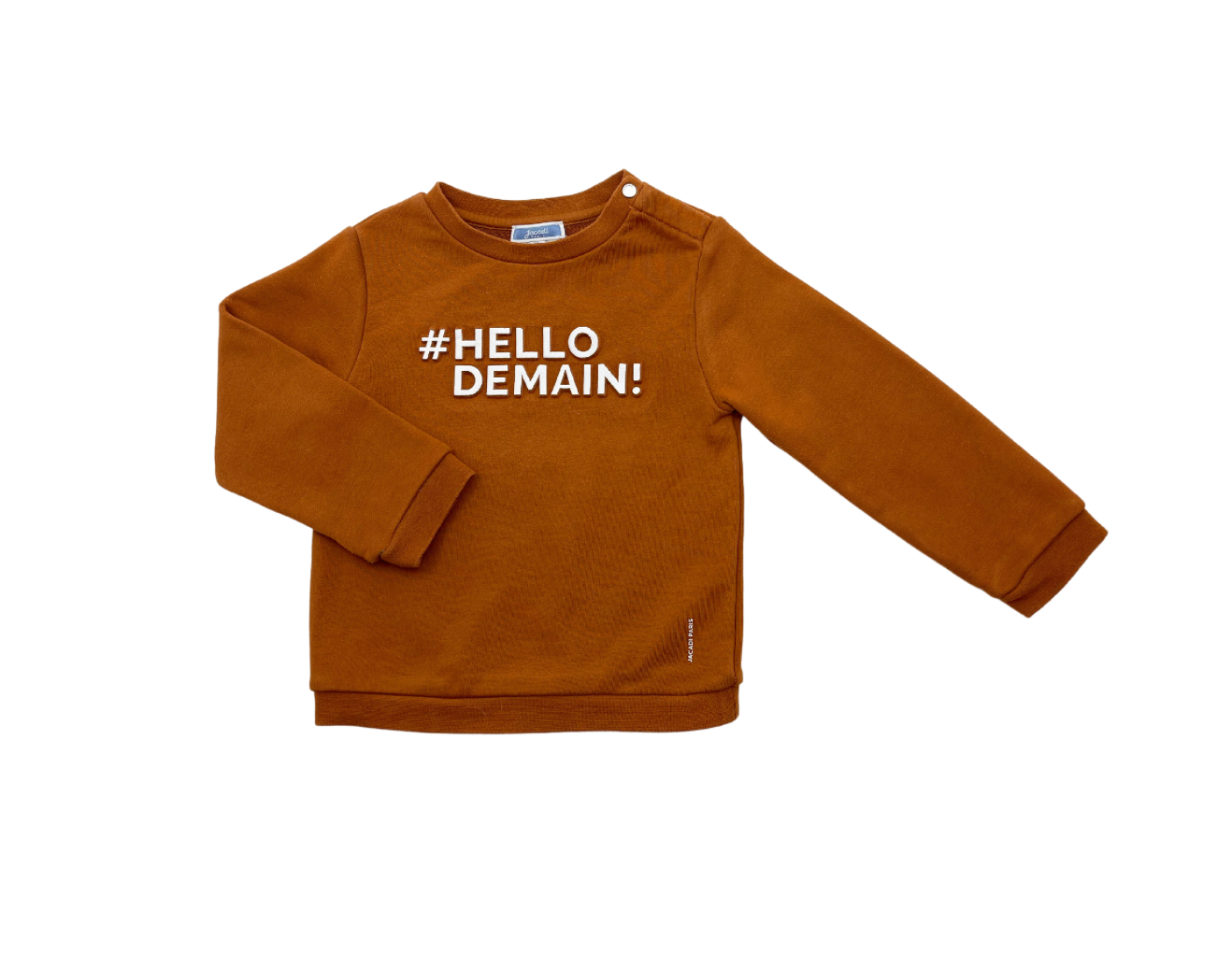 JACADI - Sweat "#hello demain!" - 3 ans
