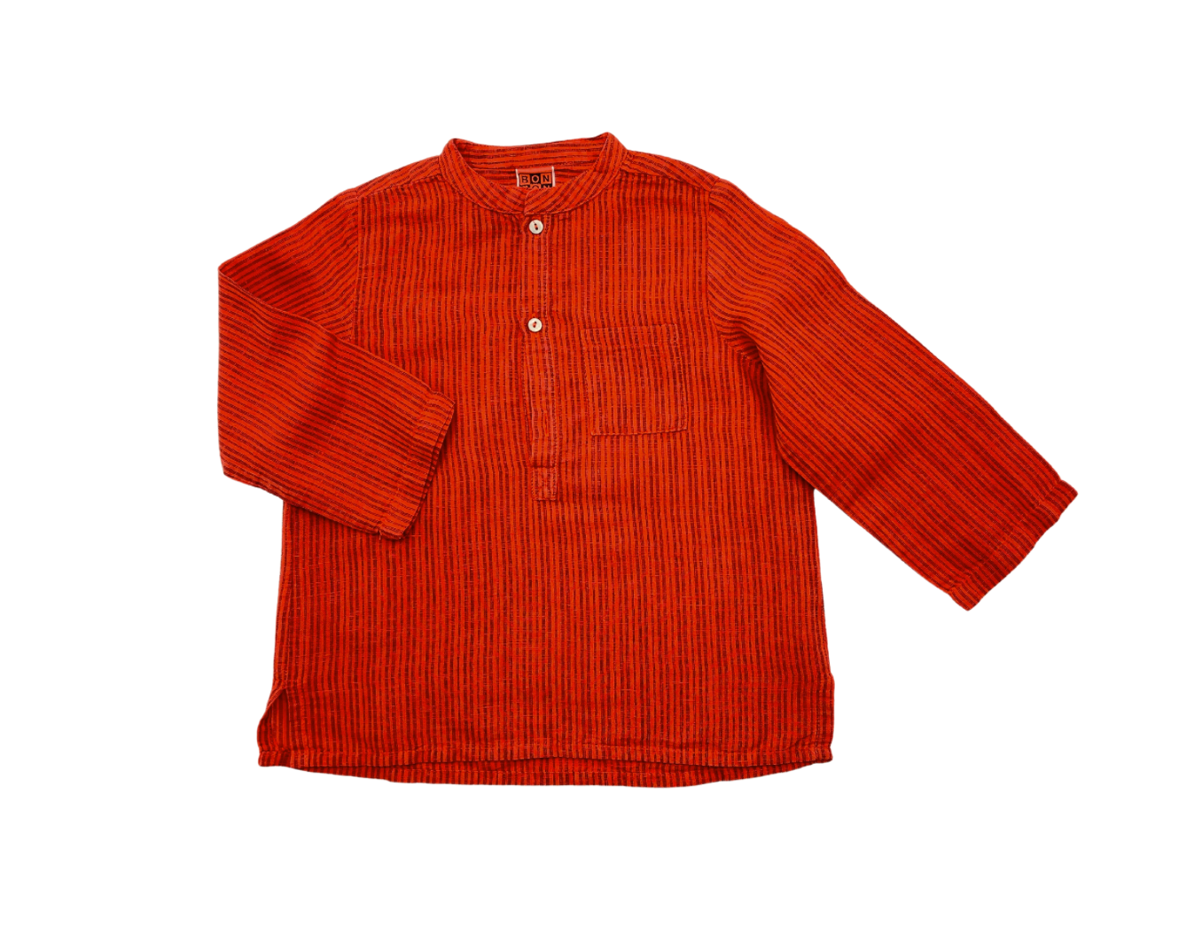 BONTON - Chemise rouge à rayures noires - 18 mois