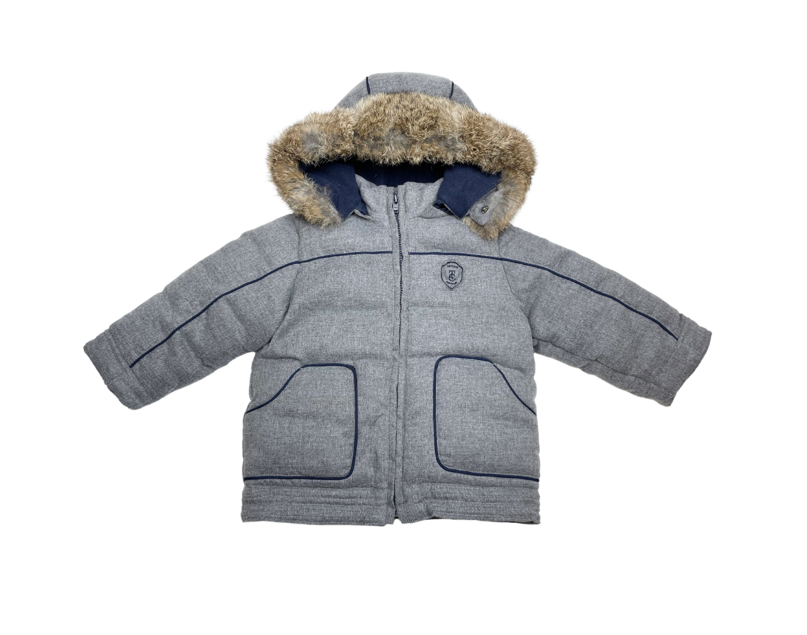 TARTINE & CHOCOLAT - Graue Daunenjacke - 18 Monate