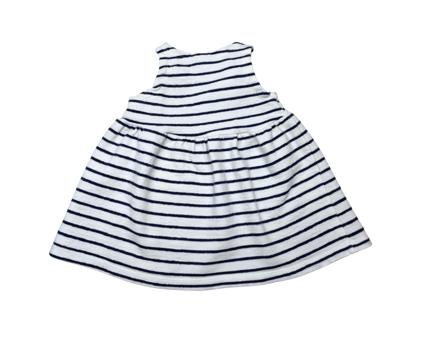TUCTUC - Navy striped and octopus dress - 6/9 months