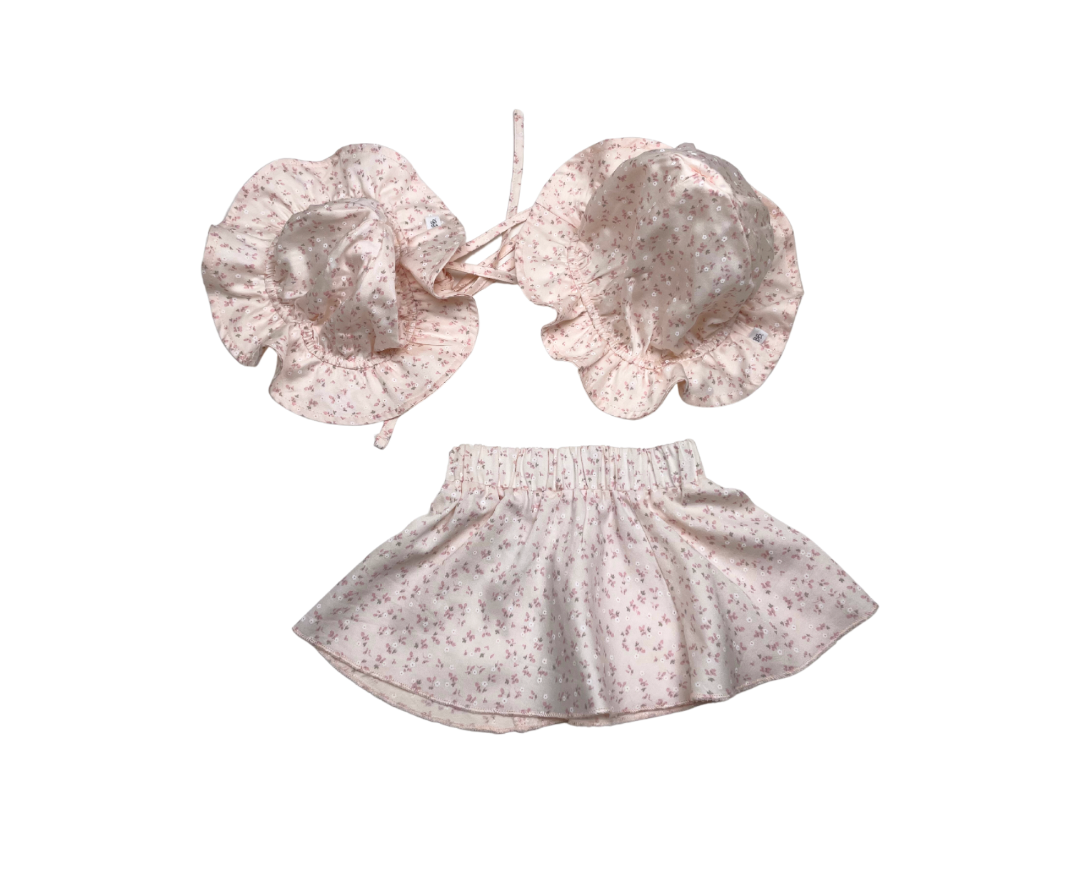 BAMBOOM + BABIES - Skirt with 2 hats - 3 months
