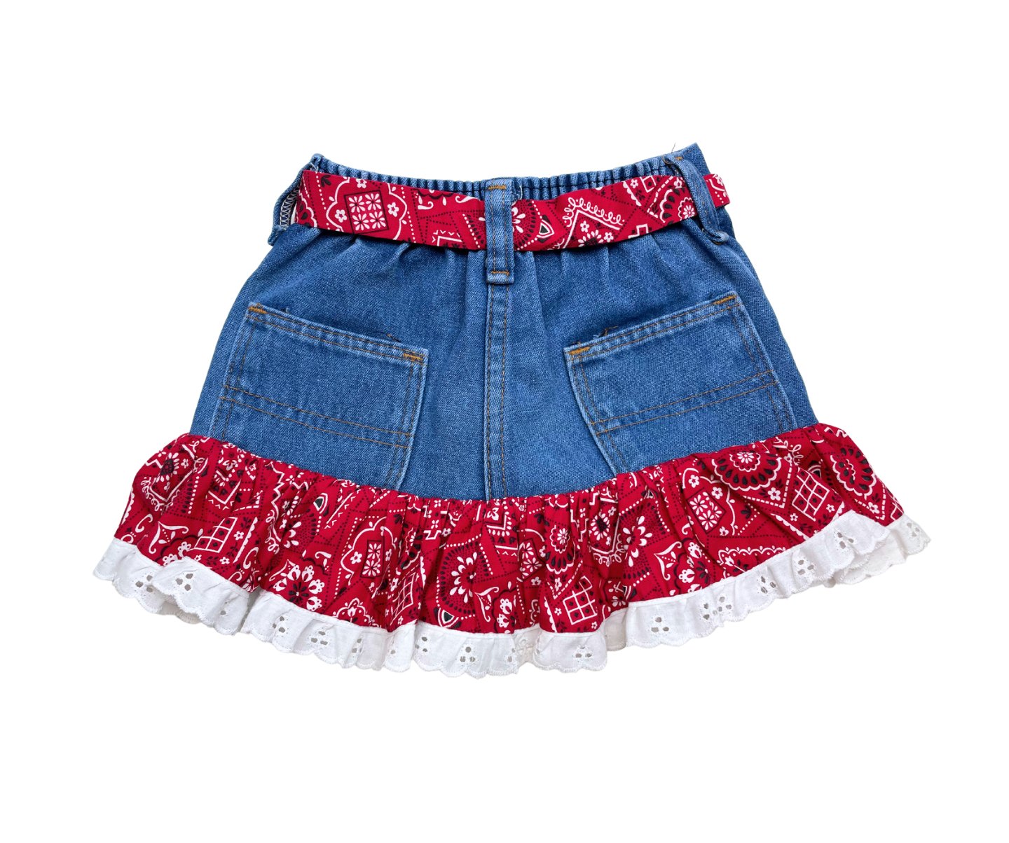 VINTAGE - T-Shirt und Rock-Set - 2/4 Jahre