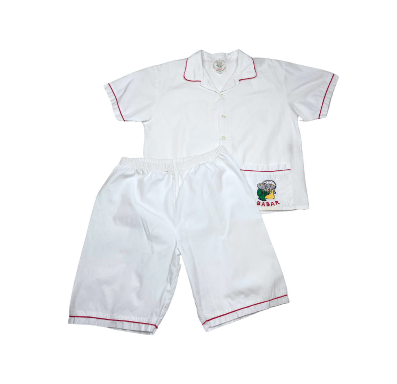VINTAGE - Babar shirt and pants set - 6 years