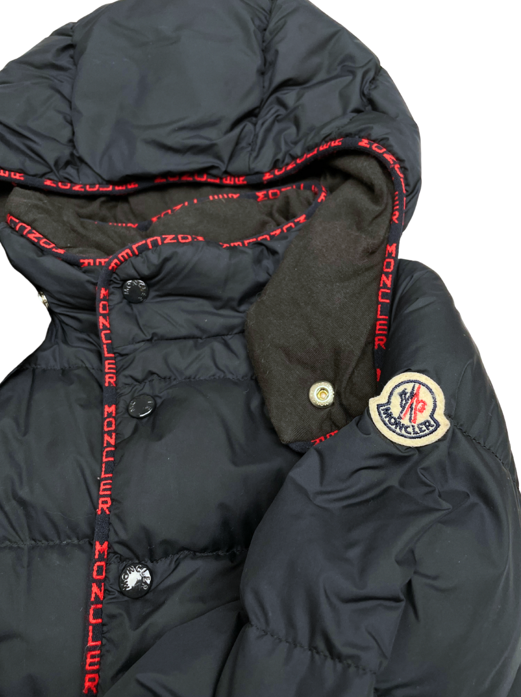 MONCLER - Doudoune noire - 3 ans
