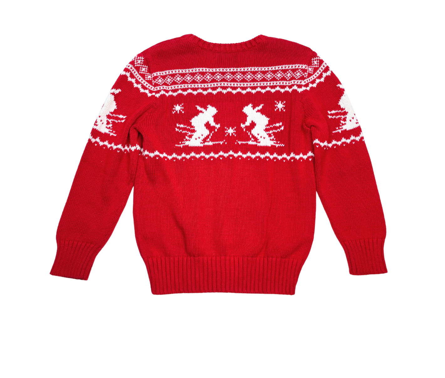 RALPH LAUREN - Pull rouge - 5 ans