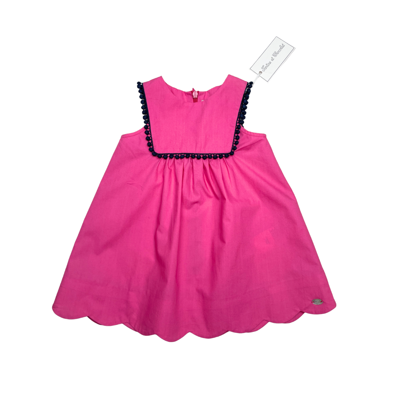 TARTINE & CHOCOLAT - Rosa Kleid - 9 Monate