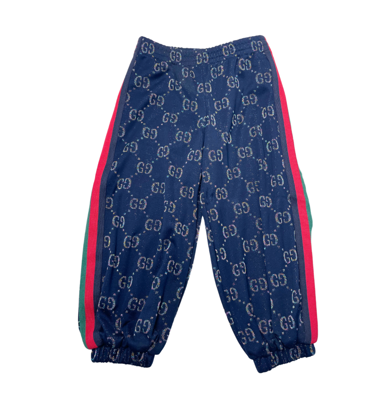 GUCCI - Pantalon logo à paillettes multicolore - 5 ans