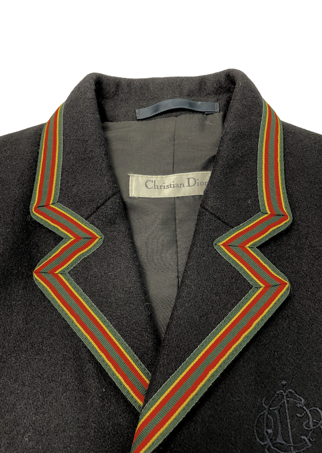 CHRISTIAN DIOR - Veste en laine - 4 ans