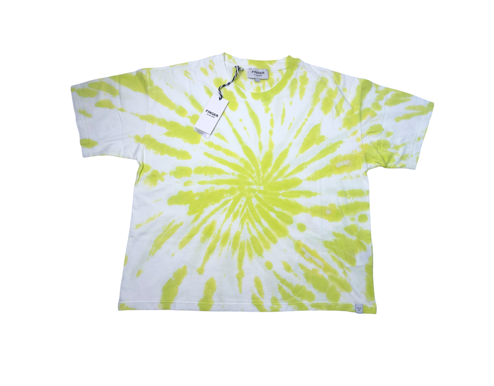 FINGER IN THE NOSE - Neon Tie & Dye T-Shirt - 12 Jahre