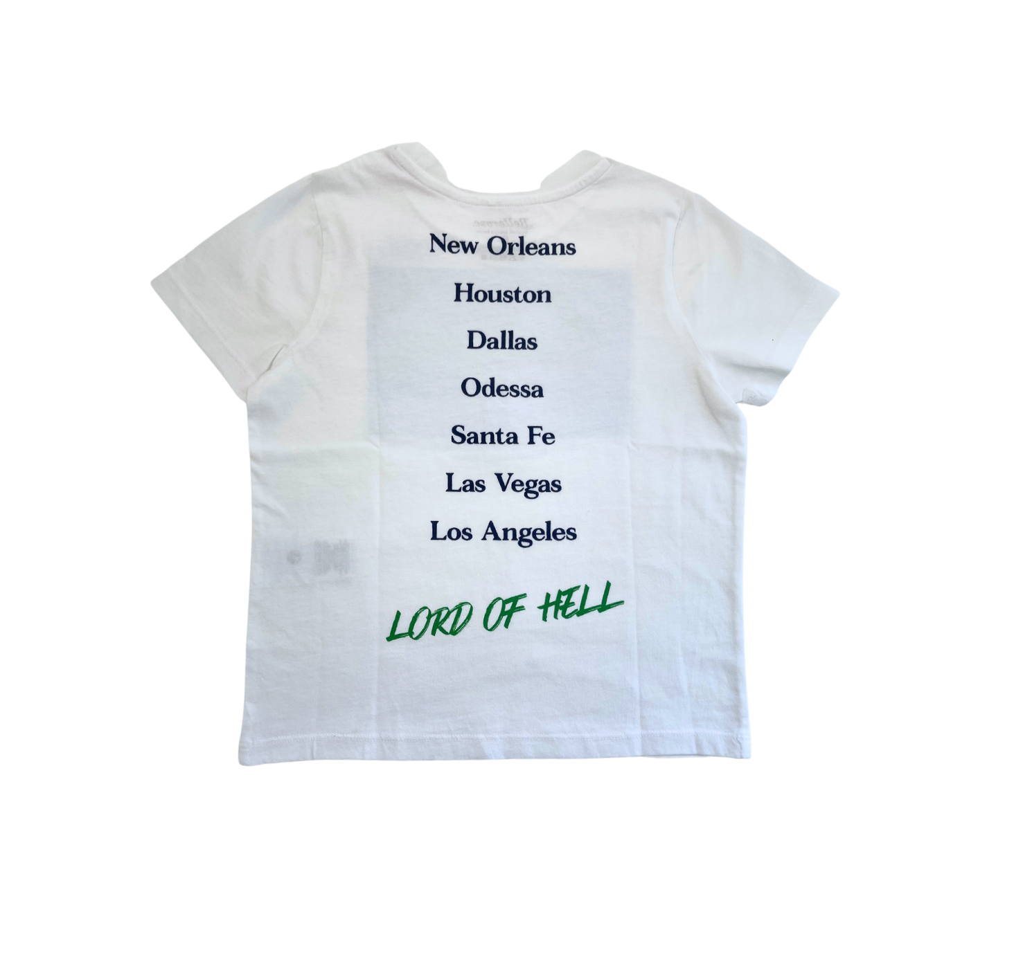 BELLEROSE - T-shirt Blanc avec image et écritures dos - 6 ans