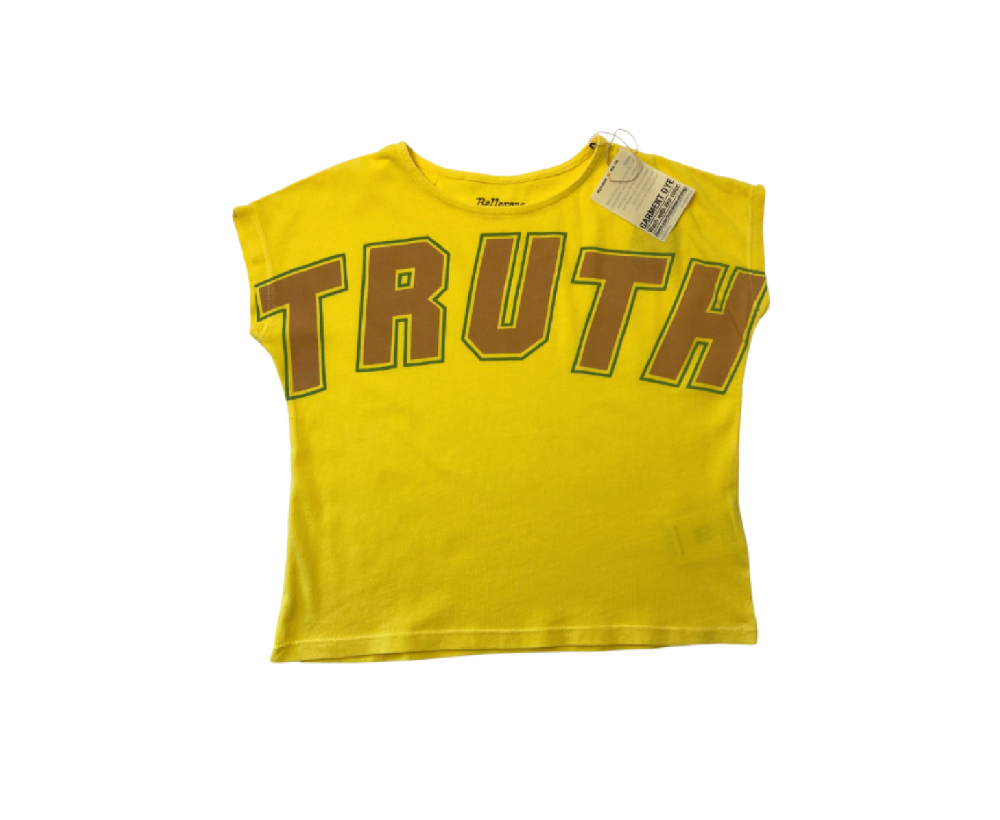 BELLEROSE - T-shirt jaune "Truth" - 6 ans