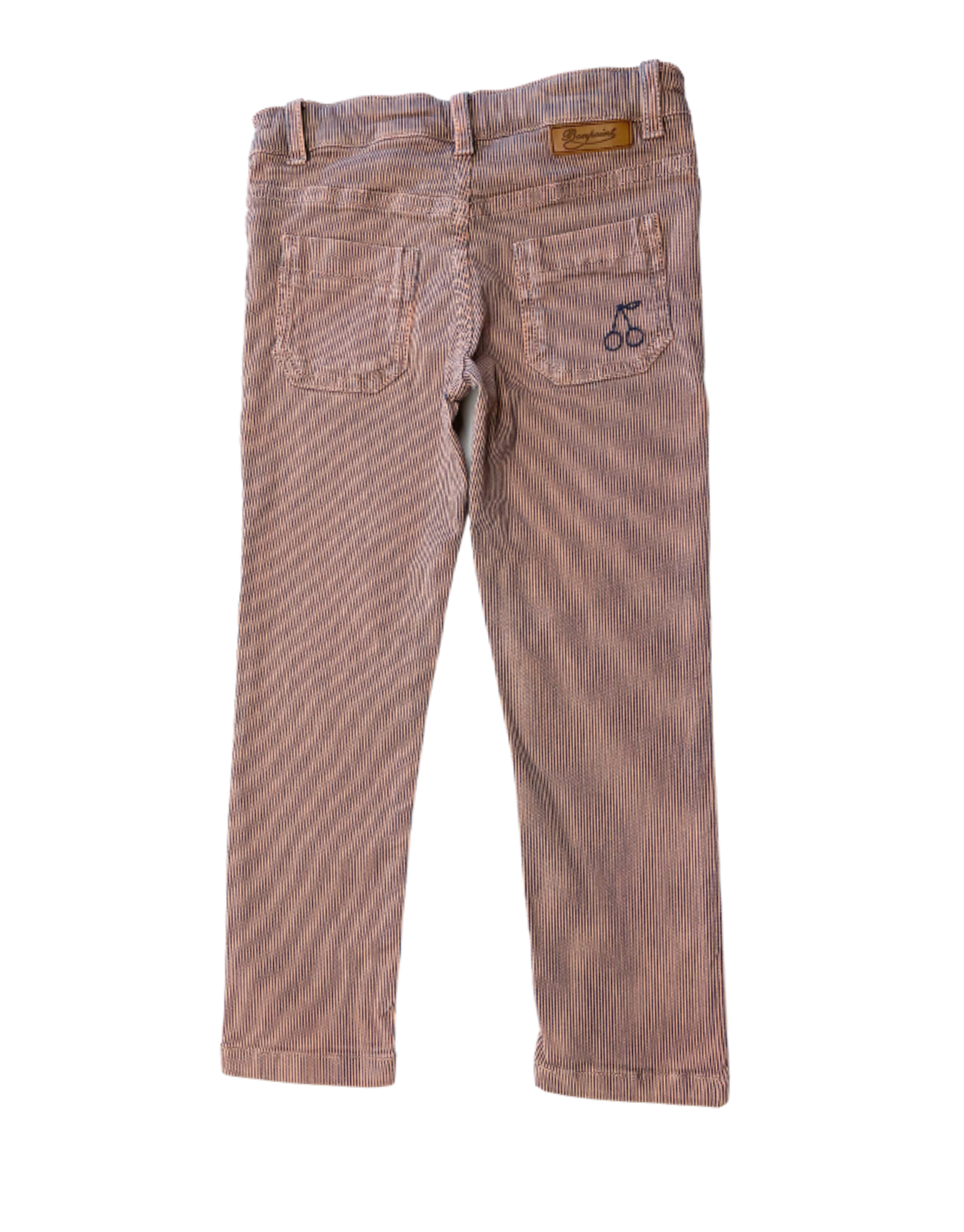BONPOINT - Pink striped jeans - 3 years