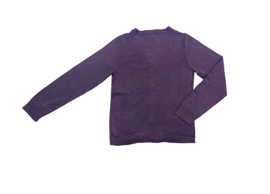 BONPOINT - Cardigan prune - 6 ans