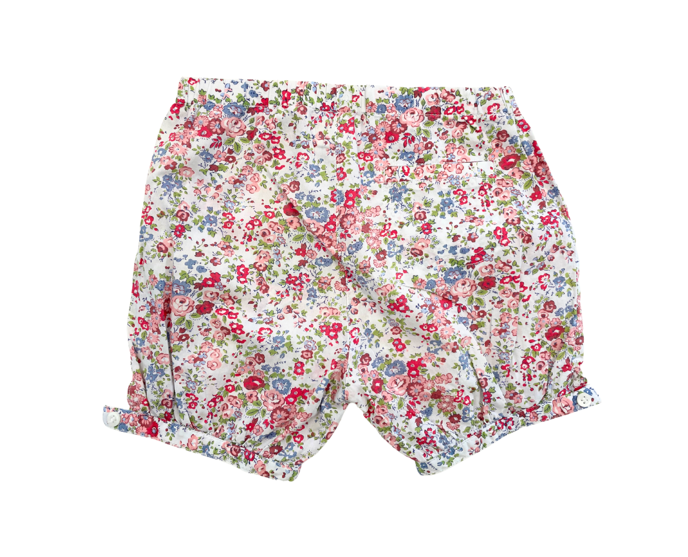 BONPOINT - Short à fleurs roses - 12 mois