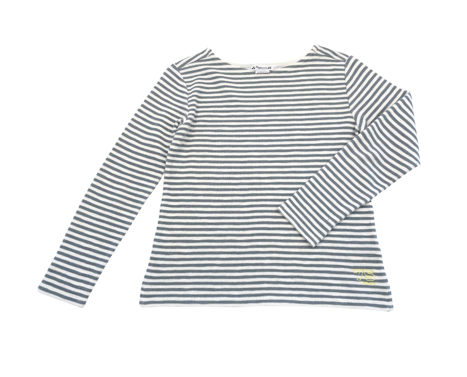 BONPOINT - Blau gestreifter Pullover - 12 Jahre