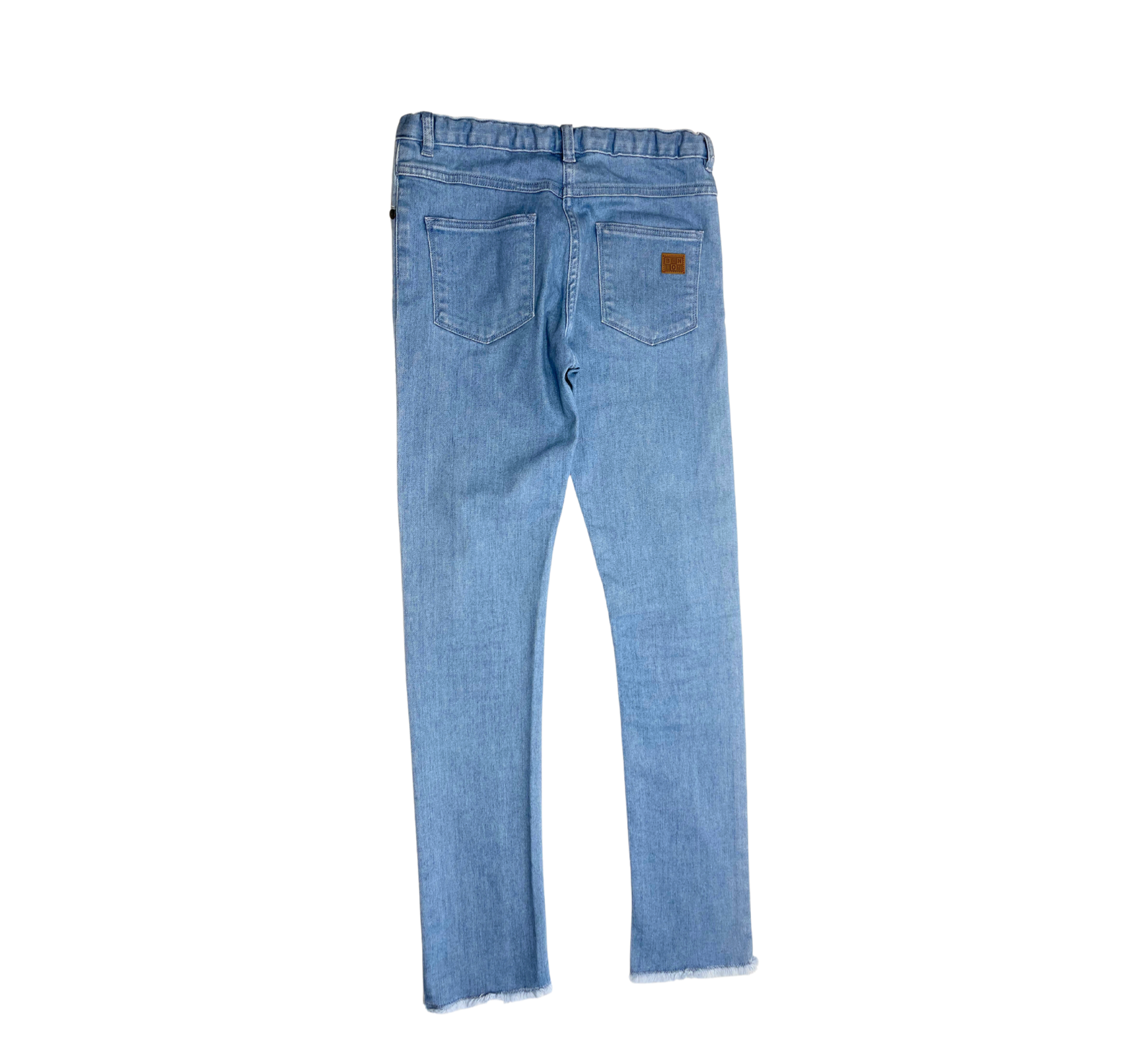 BONTON - Jean slim bleu détails coeurs aux genoux - 12 ans