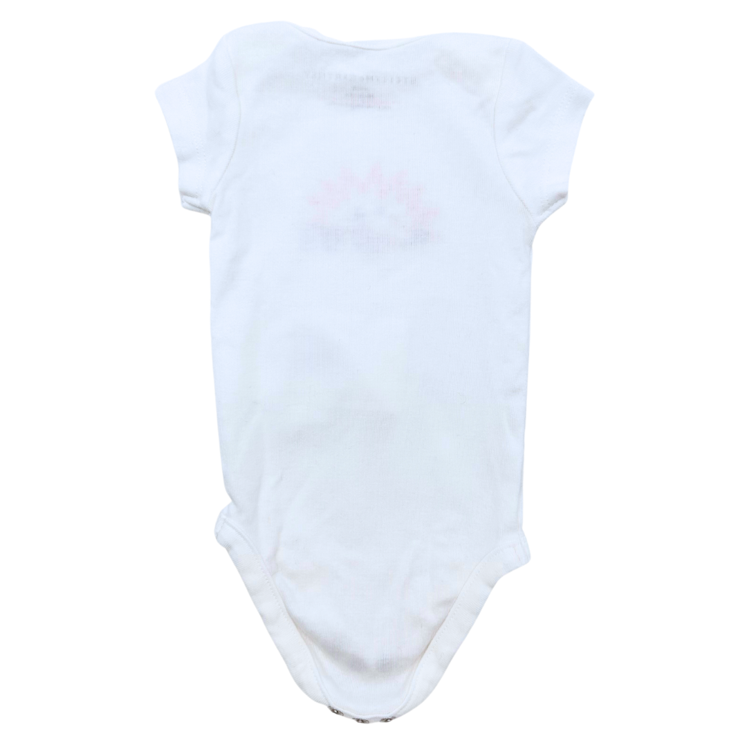 STELLA MCCARTNEY - Bodie blanc hérisson - 3 mois