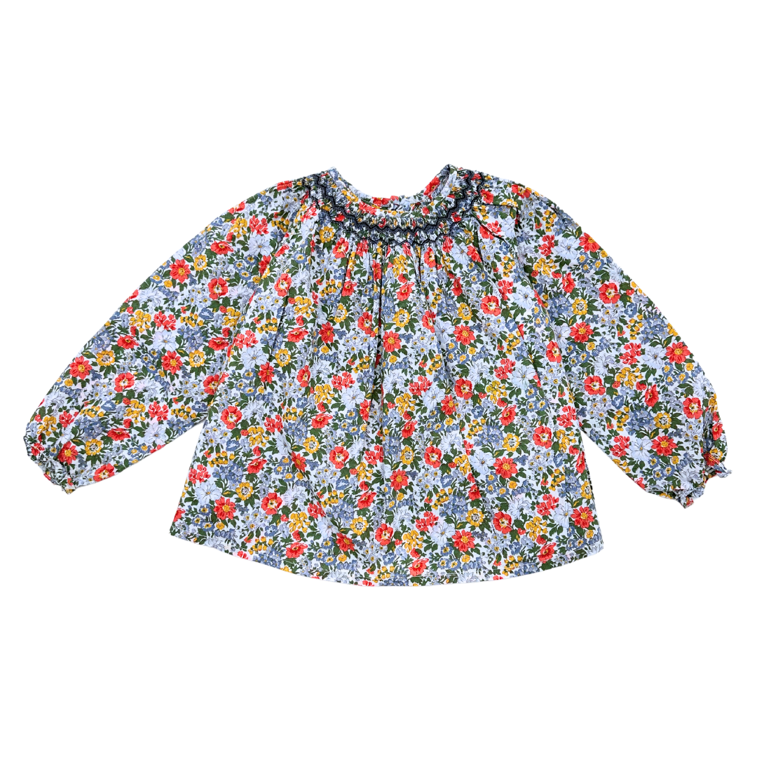 BONPOINT - Blouse à fleurs - 3 ans